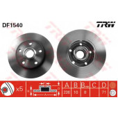 Тормозной диск TRW DF1540