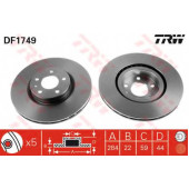 Тормозной диск TRW DF1749