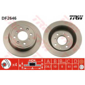 Тормозной диск TRW DF2646