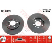 Тормозной диск TRW DF2803