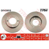 Тормозной диск TRW DF4395S