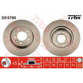Тормозной диск TRW DF4790