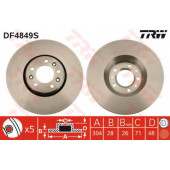 Тормозной диск TRW DF4849S