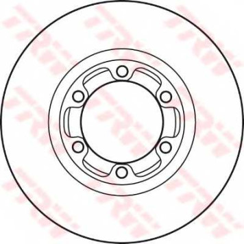 Тормозной диск TRW DF4897-1