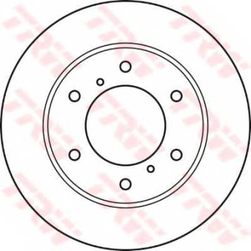 Диск тормозной TRW DF4920-1