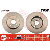 Тормозной диск TRW DF4966