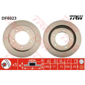 Тормозной диск TRW DF6023