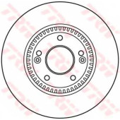Тормозной диск TRW DF6108S