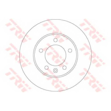 Тормозной диск TRW DF6120