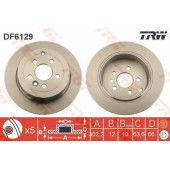 Тормозной диск TRW DF6129