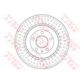 Тормозной диск TRW DF6175S