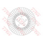 Тормозной диск TRW DF6265