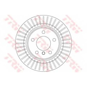 Тормозной диск TRW DF6313
