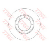 Тормозной диск TRW DF6372