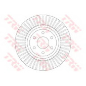 Тормозной диск TRW DF6425
