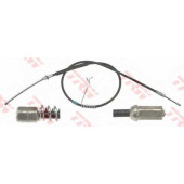 Трос ручника задний FORD TRANSIT 00-06 (для бараб тормоза) <b>TRW GCH190</b>