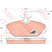 Колодки тормозные дисковые для DAEWOO LUBLIN / RENAULT LAGUNA, MEGANE, SAFRANE, SPORT <b>TRW GDB1030 / 20919</b>