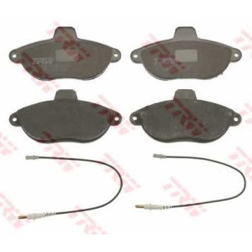 Колодки тормозные дисковые TRW 23040 / GDB1216-1