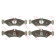 Колодки тормозные дисковые для MERCEDES SPRINTER(901, 902, 903) / VW LT(2, 2DA, 2DB, 2DC, 2DD, 2DE, 2DF, 2DH, 2DK) <b>TRW GDB1262 / 21621</b>