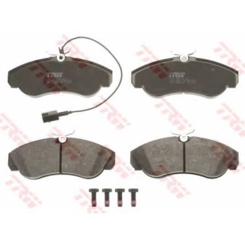 Колодки тормозные дисковые для CITROEN JUMPER(230,230L,230P) / FIAT DUCATO(230,230L,244,Z#) / PEUGEOT BOXER(230L,230P,244,ZCT#) <b>TRW GDB1426 / 21799</b>-1