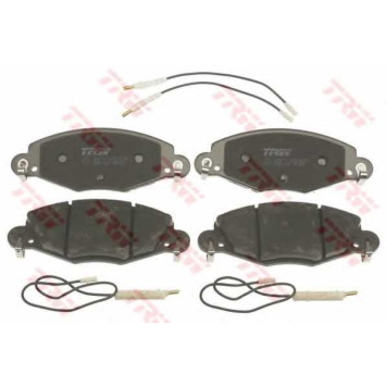 Колодки тормозные дисковые для CITROEN C5(DC#,DE#,RC#,RE#) <b>TRW GDB1449 / 23273</b>-1