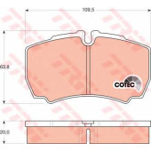 Колодки тормозные дисковые <b>TRW GDB1535 / 29123</b>