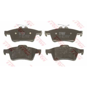 Колодки тормозные дисковые для CHEVROLET VECTRA / CITROEN C5 / MAZDA 3, BIANTE, PREMACY / NISSAN PRIMERA / OPEL SIGNUM, VECTRA / PEUGEOT 508 / RENAULT ESPACE, LAGUNA, LATITUDE, MEGANE, VEL SATIS / SAAB 9-3, 9-3X / VOLVO S40 <b>TRW GDB1621 / 23482</b>-1