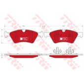 Колодки тормозные дисковые для MERCEDES E(S211,W211), G(W463), GL(X164), M(W164,W166), R(V251,W251) <b>TRW GDB1642DTE / 23922</b>