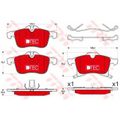 Колодки тормозные дисковые для OPEL ASTRA(F35#, F67, F69#, L08, L35, L48, L67, L69, L70), COMBO, CORSA(F08, F68, W5L), MERIVA, ZAFIRA(A05) <b>TRW GDB1668DTE / 23832</b>