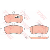 Колодки тормозные дисковые для MERCEDES C(C204,S204,W204), E(A207,C207,S212,W211,W212), SLC(R172), SLK(R172) <b>TRW GDB1736 / 24306</b>