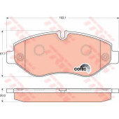 Колодки тормозные дисковые <b>TRW GDB1747 / 29192</b>