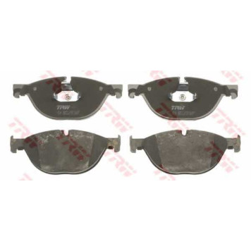Колодки тормозные дисковые для BMW 5(F07,F10,F11,F18), 6(F06,F12,F13), 7(F01,F02,F03,F04) <b>TRW GDB1838 / 24328</b>-1