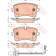 Колодки тормозные дисковые для AUDI A4(8K2, 8K5, B8), A5(8F7, 8T3, 8TA), A6(4G2, 4G5, 4GC, 4GD, 4GH, 4GJ, C7), A7(4GA, 4GF), Q5(8R) / PORSCHE MACAN(95B) <b>TRW GDB1902</b>