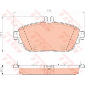 Колодки тормозные дисковые для MERCEDES A(W176), B(W242,W246), CLA(C117,X117), GLA(X156) <b>TRW GDB1932 / 24869</b>