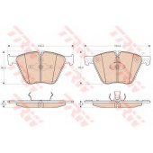 Колодки тормозные дисковые для BMW X5(E70,F15,F85), X6(E71,E72,F16,F86) <b>TRW GDB1964 / 24436</b>