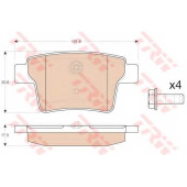 Колодки тормозные дисковые для FORD MONDEO(B4Y,B5Y,BWY) <b>TRW GDB1988 / 24260</b>