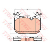 Колодки тормозные дисковые для BMW 3(F30,F31,F34,F35,F80), 4(F32,F33,F36,F82,F83) <b>TRW GDB2031 / 25028</b>