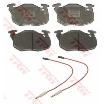 Колодки тормозные дисковые для CITROEN AX, SAXO / PEUGEOT 106, 205, 305, 309, 405 / RENAULT 11, 18, 19, 20, 21, 5, 9, CLIO, EXPRESS, FUEGO, RAPID, SUPER 5 <b>TRW GDB327 / 20905</b>-1