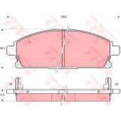 Колодки тормозные дисковые для ACURA MDX / HONDA MDX / INFINITI Q45, QX4 / NISSAN BASSARA, CIMA, ELGRAND, PATHFINDER, QUEST, SERENA, URVAN, X-TRAIL <b>TRW GDB3312 / 23422</b>