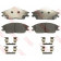 Колодки тормозные дисковые для HYUNDAI ACCENT(LC,X-3), GETZ(TB), LANTRA(J-2) <b>TRW GDB3331 / 21012</b>