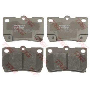 Колодки тормозные дисковые для LEXUS GS(GRS19#, GWS19#, URS19#, UZS19#), IS(ALE2#, GSE2#, USE2#) <b>TRW GDB3399 / 24323</b>-1