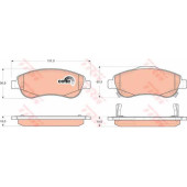Колодки тормозные дисковые TRW 24638 / GDB3445