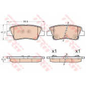 Колодки тормозные дисковые для HYUNDAI i30 CW, i30, VELOSTER / KIA CEED, CEE`D, CERATO KOUP, CERATO, PRO CEE?D / TOYOTA AURIS, COROLLA <b>TRW GDB3537 / 25337</b>