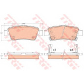 Колодки тормозные дисковые для HONDA CR(RE) <b>TRW GDB3576 / 24635</b>