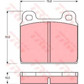 Колодки тормозные дисковые для VW TRANSPORTER <b>TRW GDB407 / 20011</b>