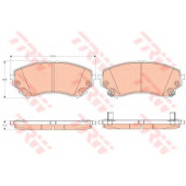 Колодки тормозные дисковые <b>TRW GDB4456 / 24940</b>