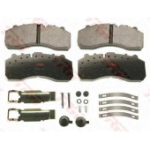 Колодки тормозные дисковые для MAN TGA, TGM, TGS, TGX / MERCEDES ACTROS MP4, ACTROS, ANTOS, AROCS, ATEGO, AXOR, CITARO, CITO, CONECTO, ECONIC, INTEGRO, INTOURO, MK, NG, O 100, O 403, OF Series, OH Series, SK, TOURISMO, TOURO, TRAVEGO <b>TRW GDB5067 / 2905