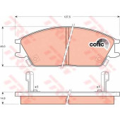 Колодки тормозные дисковые для HYUNDAI ACCENT(LC,X-2,X-3), LANTRA(J-1), PONY / EXCEL(X-2), PONY(X-2), S(SLC) <b>TRW GDB893 / 21012</b>