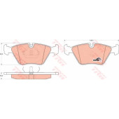 Колодки тормозные дисковые для BMW 3(E36,E46), 5(E34), 7(E32), Z3(E36) <b>TRW GDB916 / 20968</b>
