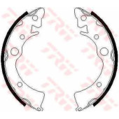 Комплект тормозных колодок для HONDA CIVIC(AG, AH, AJ, AK, AL, AM, AU, EC, ED, EE, EG, EH, EJ, EK, SL, SS), CRX(AF, AS, ED, EE, EG, EH), DOMANI, INTEGRA(DC2, DC4) <b>TRW GS6210</b>